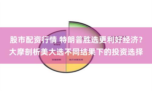 股市配资行情 特朗普胜选更利好经济？大摩剖析美大选不同结果下的投资选择