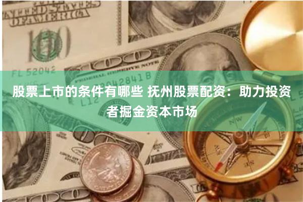 股票上市的条件有哪些 抚州股票配资：助力投资者掘金资本市场